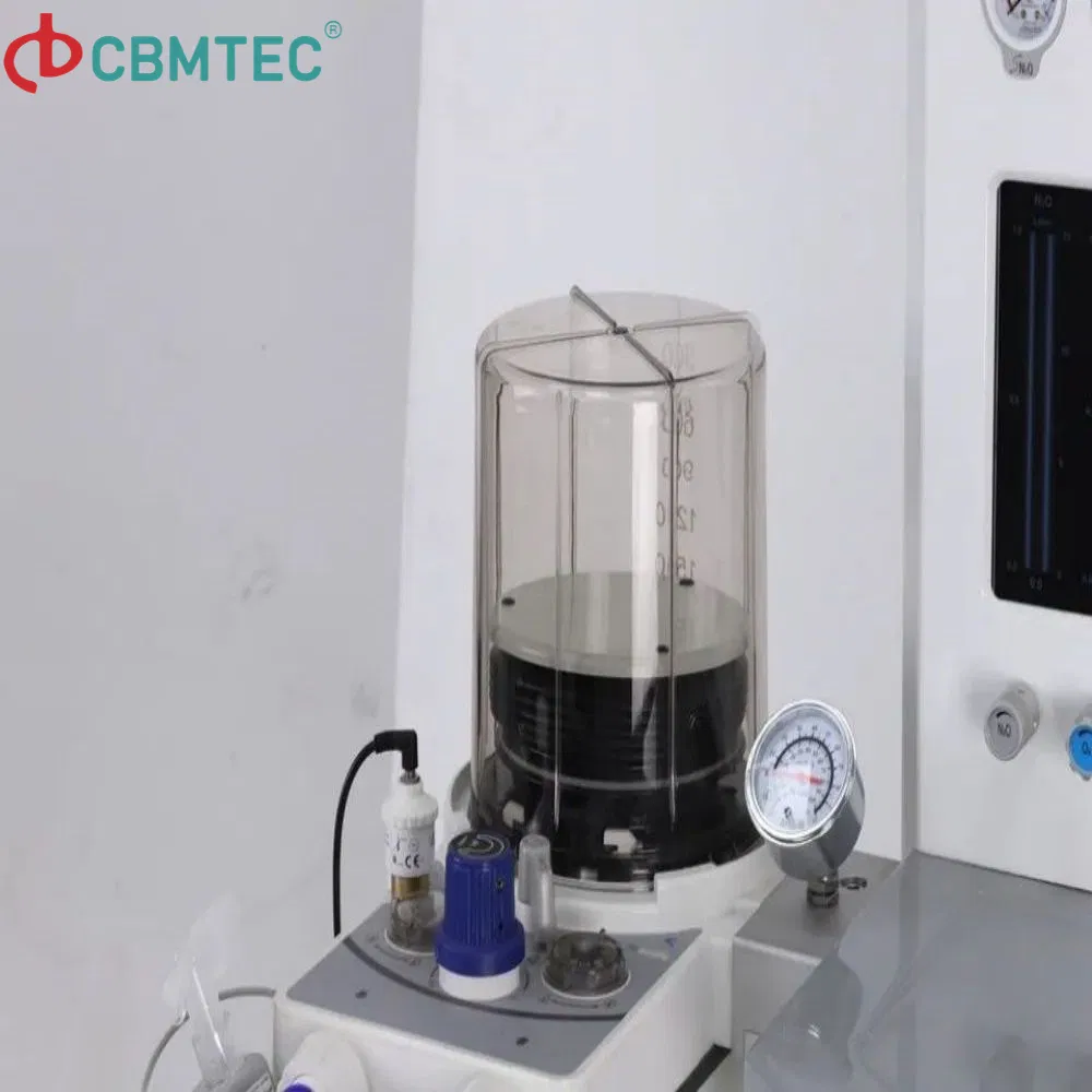 Máquina de Anestesia Portátil con Dos Vaporizadores Veterinarios