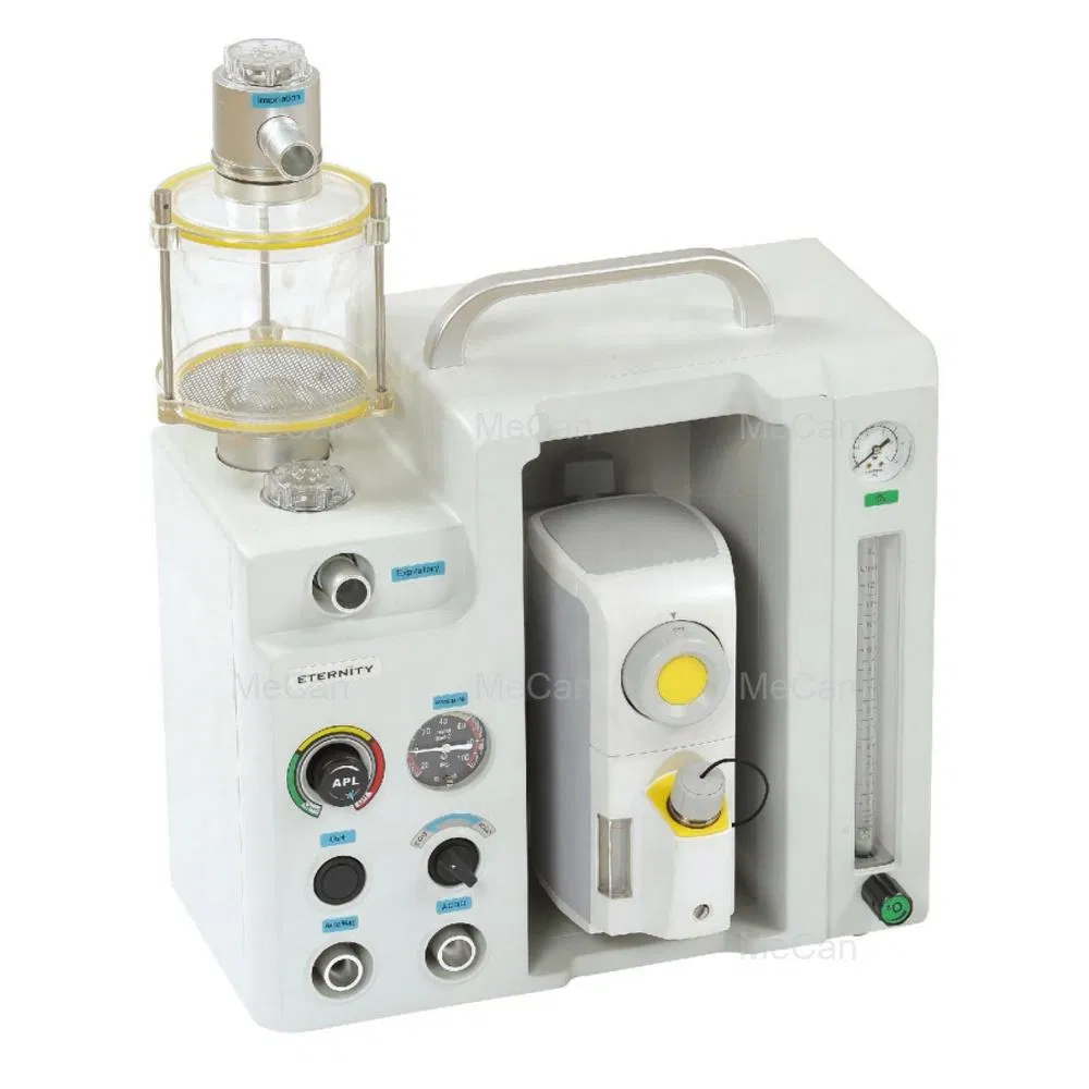 Equipo de Anestesia Veterinaria de Alta Calidad Mecanmed Máquina de Anestesia con Vaporizadores para Hospital Veterinario