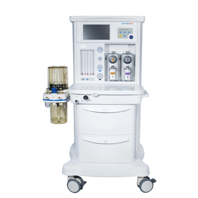 Hospital Usó Máquina de Anestesia de Excelente Rendimiento (CWM-301D)