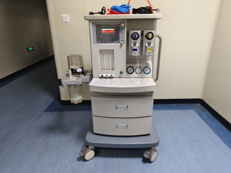 Sistema de Anestesia Completo Sala de Operaciones de UCI Máquina de Anestesia Vaporizador Opcional Dispositivo de Anestesia de UCI o Cirugía