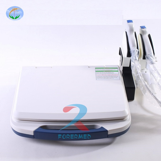 Instrumento de diagnóstico Doppler color portátil para uso veterinario