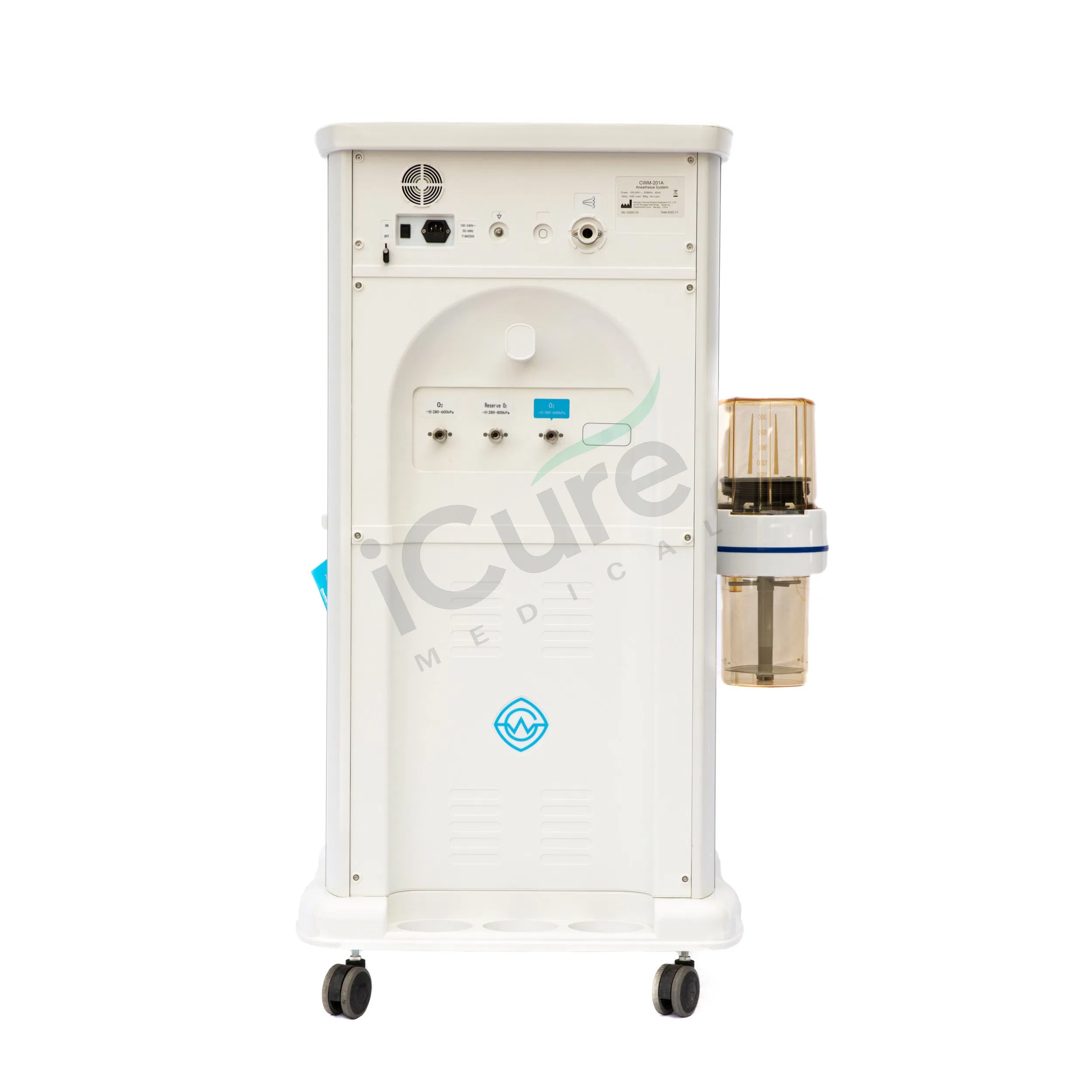 Sistema de Control Electrónico de Ventilación para Adultos y Pediátricos, Interfaz de Vaporizador, Estación de Anestesia para Quirófano