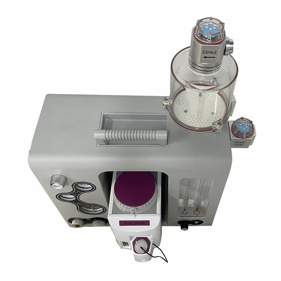 Máquina de anestesia para hospital veterinario, equipo portátil de operación, anestesia