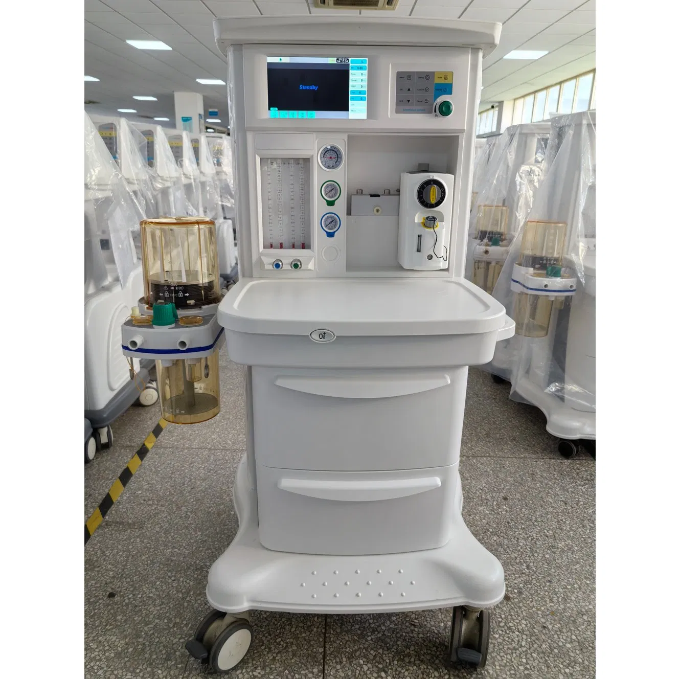 Máquina de Anestesia General para Clínicas Médicas, Máquina de Ventilación Anestésica Veterinaria, Proveedor de Dispositivos Médicos