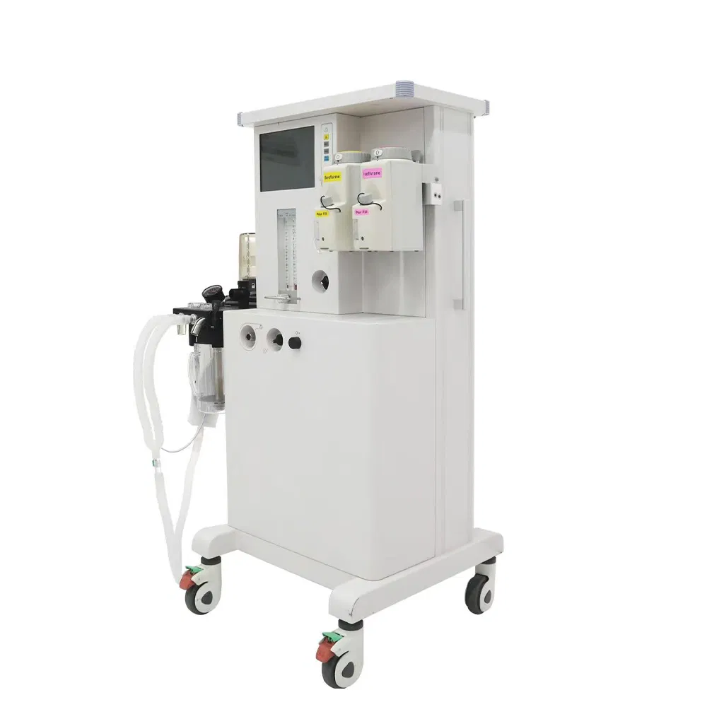 Precio de máquina de anestesia móvil para sala quirúrgica hospitalaria del departamento de anestesiología