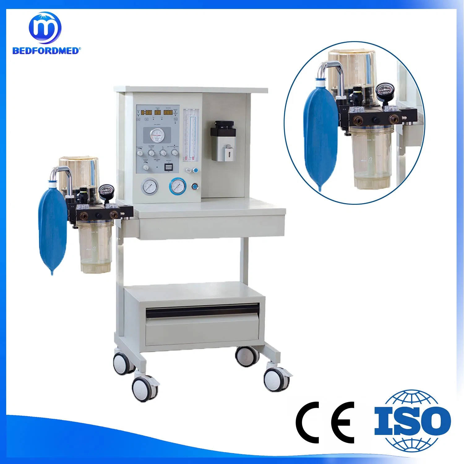 Máquina de Anestesia de Alta Precisión para la UCI de Emergencia del Hospital Me-01-1