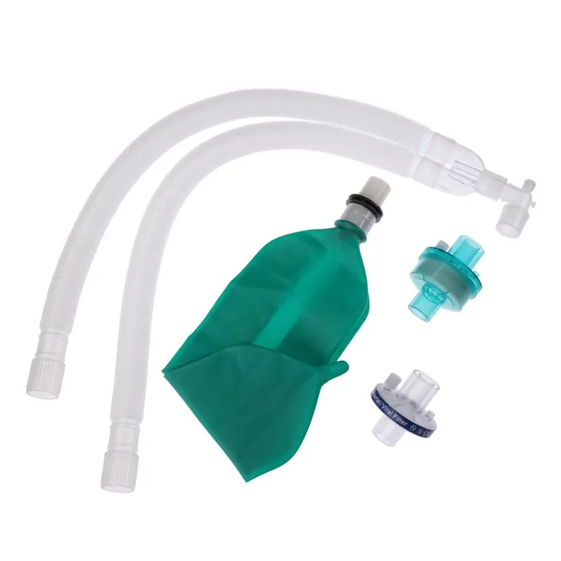 Circuito Expandible Corrugado Suavizable de Anestesia Ventilación Reforzado CE Mdr