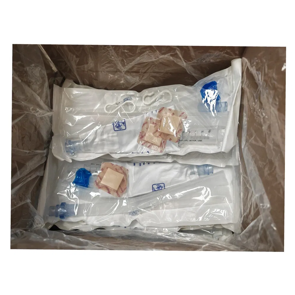 Sistema profesional de gestión fecal de indwelling, bolsa de recolección consumible fabricada en China