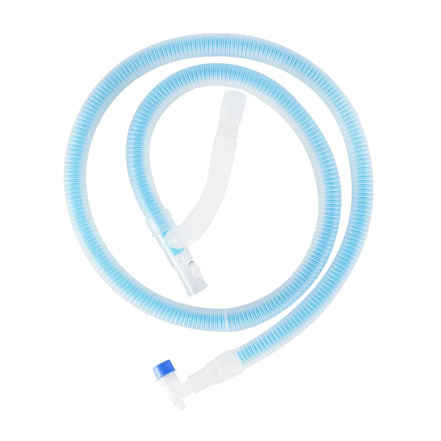 Sistema de respiración de tubo coaxial con espacio muerto reducido