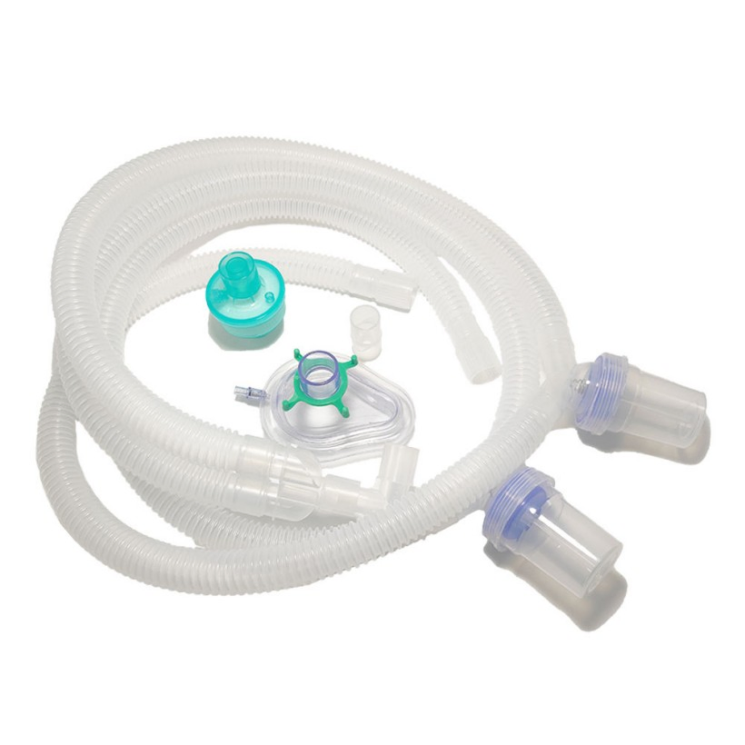 Circuito de respiración de anestesia desechable médica CE