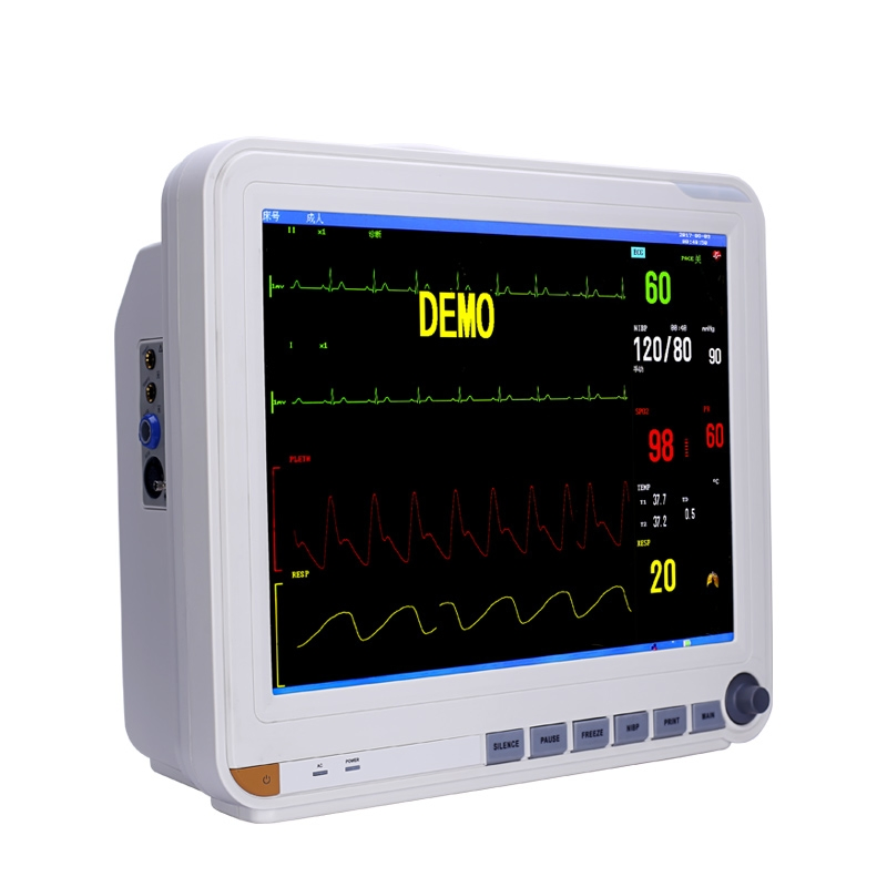 Equipo de monitorización de pacientes para clínica de emergencia quirúrgica hospitalaria con soporte, monitor de UCI para máquina de anestesia