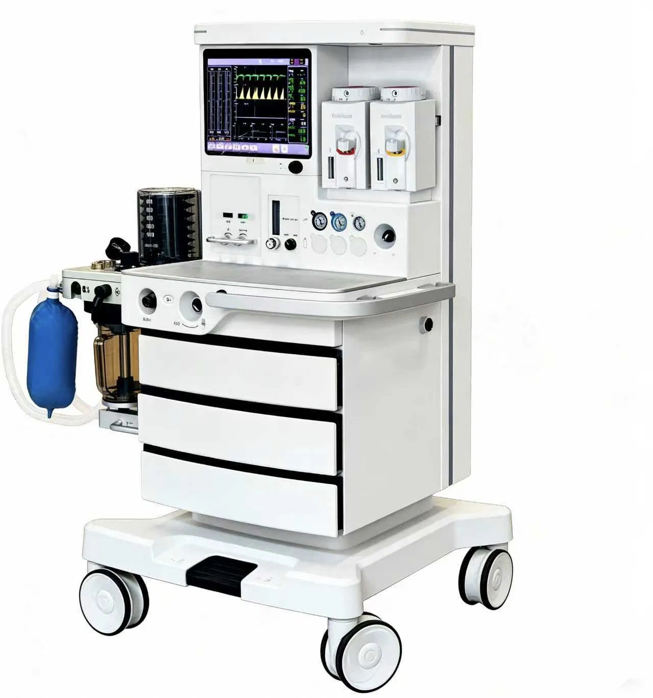 Mt S6200A Hospital Médico Carro de Equipos de Anestesia Máquina de Anestesia Quirúrgica Móvil