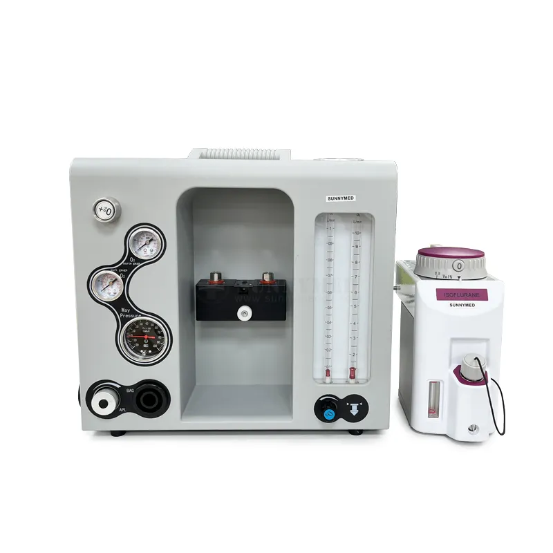 Sy-We006-1 Máquina de Anestesia Veterinaria Equipos Médicos de ICU Animal de Emergencia