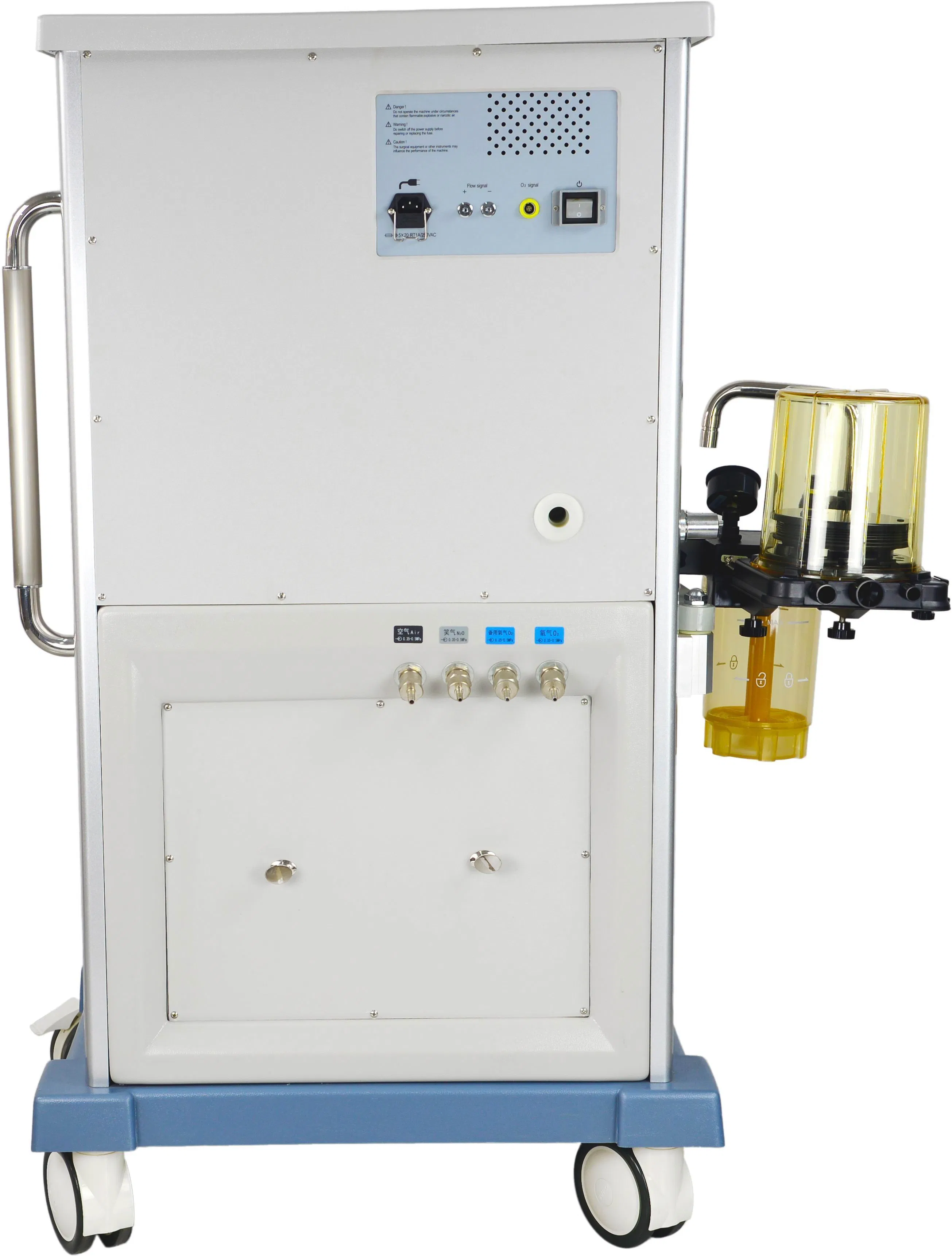 Máquina de Anestesia Aprobada por la CE Puaomed Jinling 850 Estación de Trabajo de Anestesia Médica con Ventilador