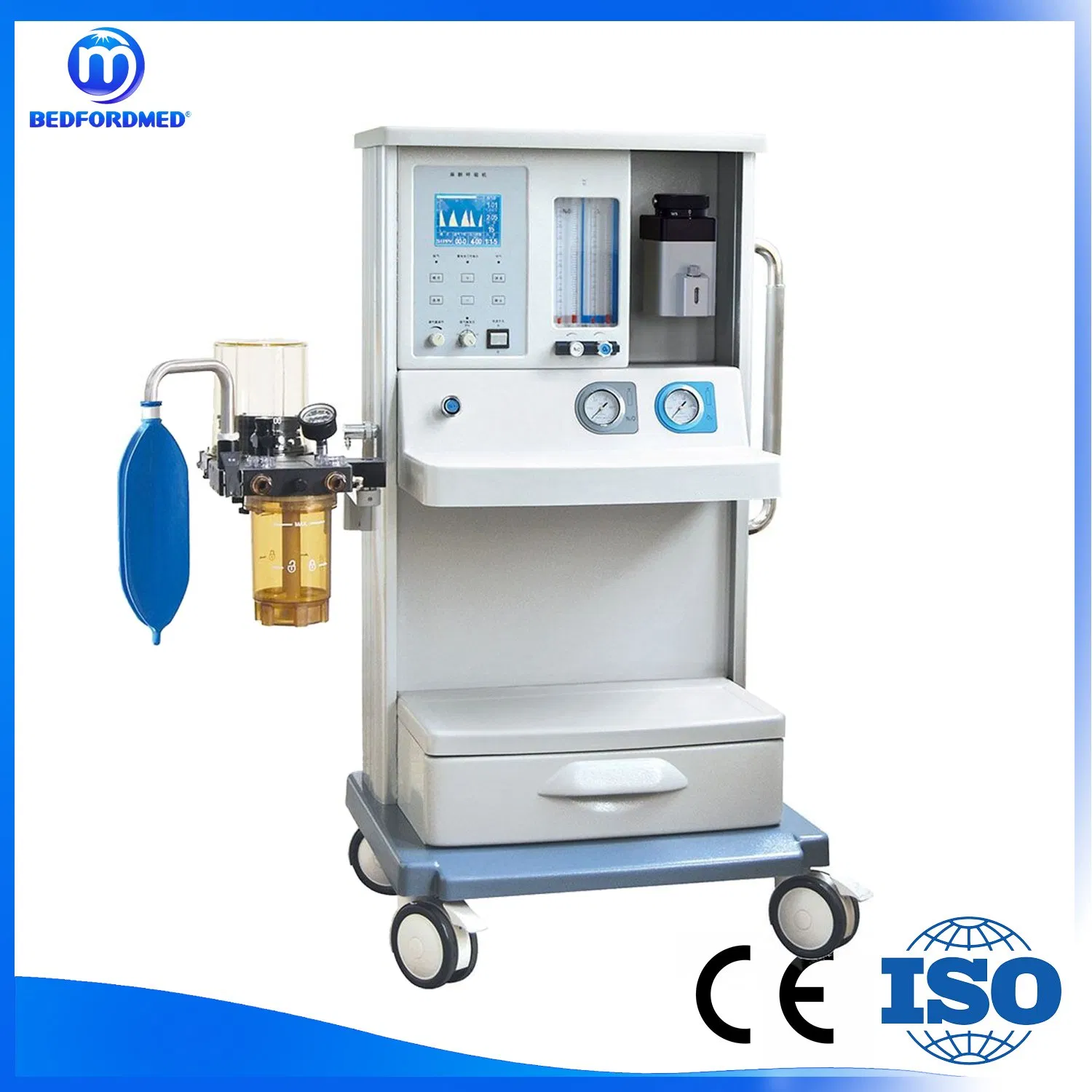 Máquina de Anestesia de Alta Precisión para la UCI de Emergencia del Hospital Me-01-1