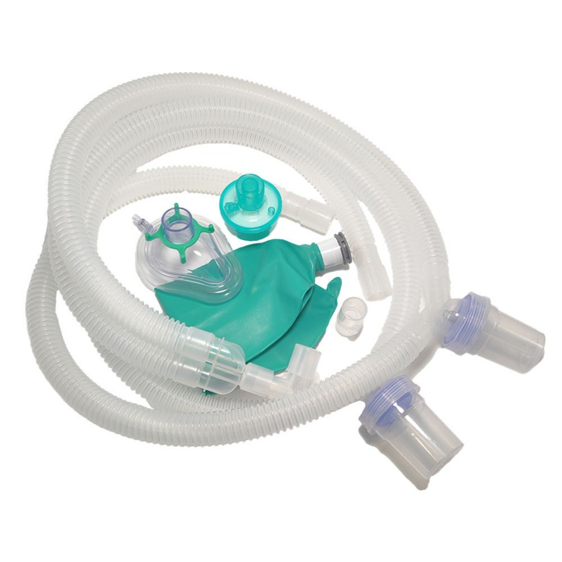 Circuito de respiración de ventilación de anestesia reforzada