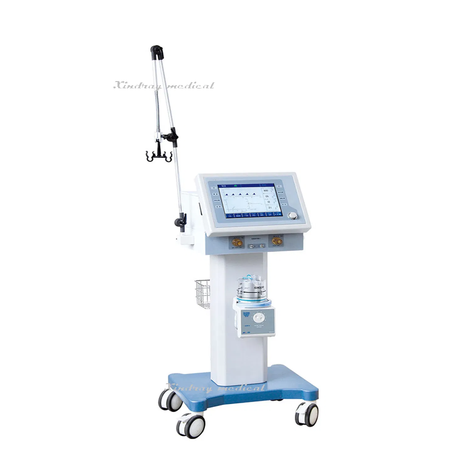 Máquina de respiración ventilador de anestesia de emergencia portátil para UCI de alta demanda