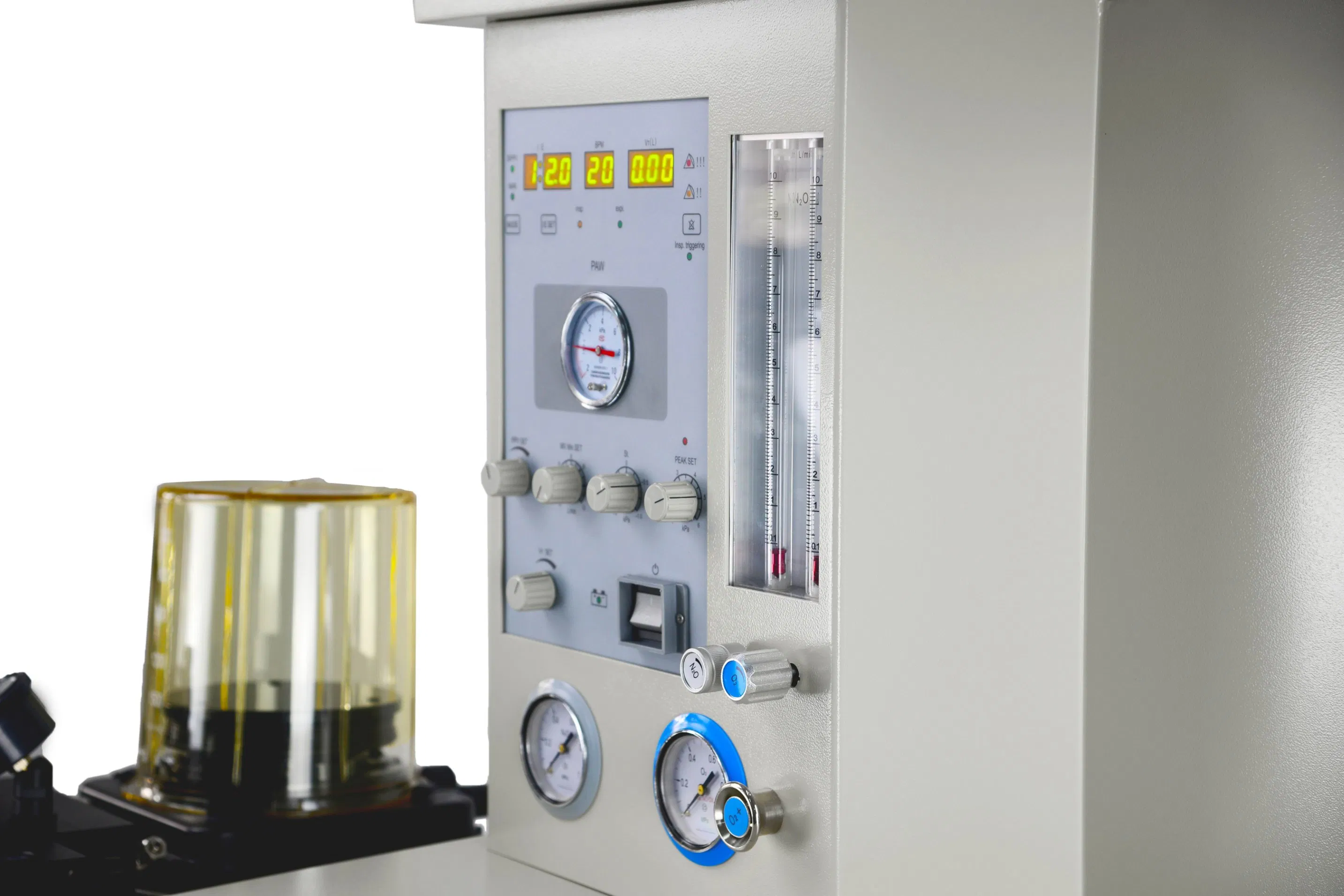 Proveedor de fábrica de equipos médicos Nanjing Puao Jinling 01 Máquina de anestesia de emergencia para UCI hospitalaria