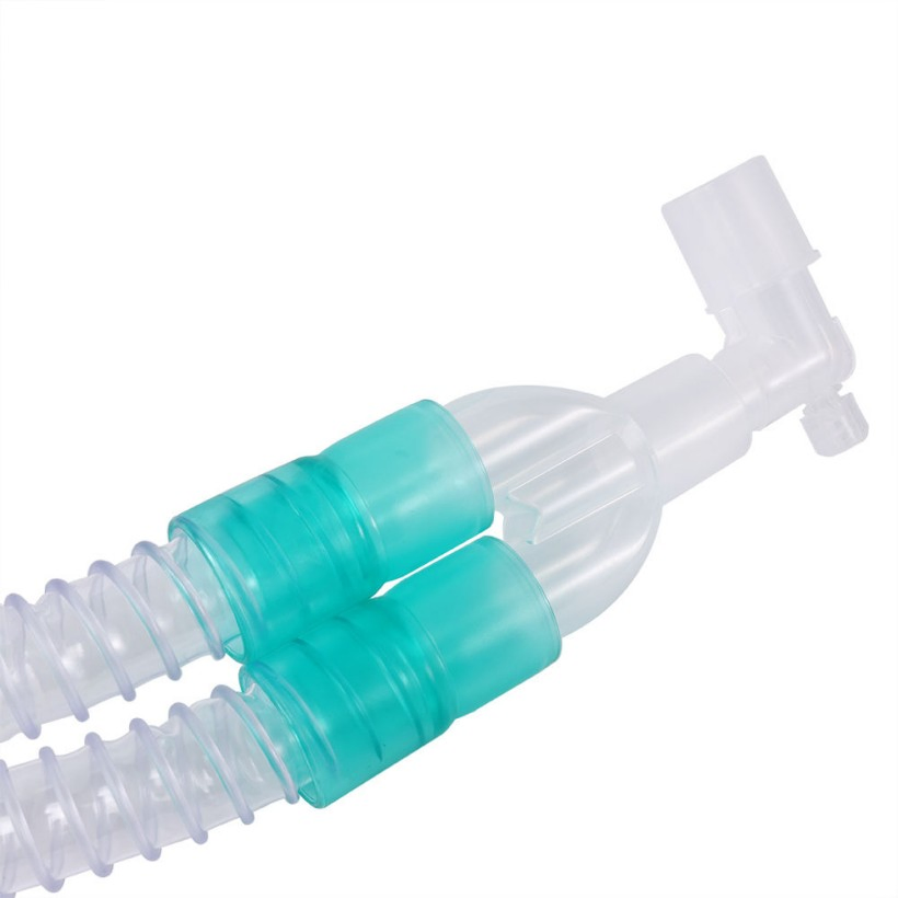 Circuito de respiración desechable para anestesia médica