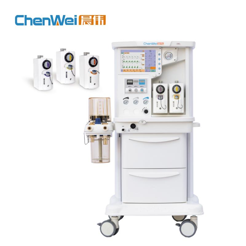 Venta Caliente Máquina de Anestesia de Alta Calidad y Estable para UCI (CWM-RC) con Flujo Electrónico