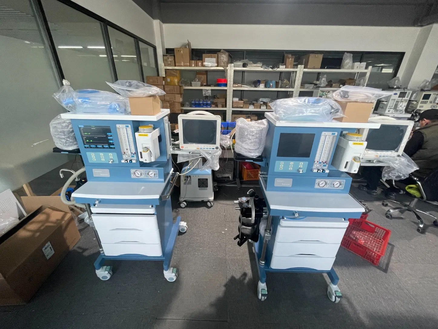 Máquina de Anestesia Móvil de Volumen Tidal del Hospital Clínico de Anestesiología Nueva