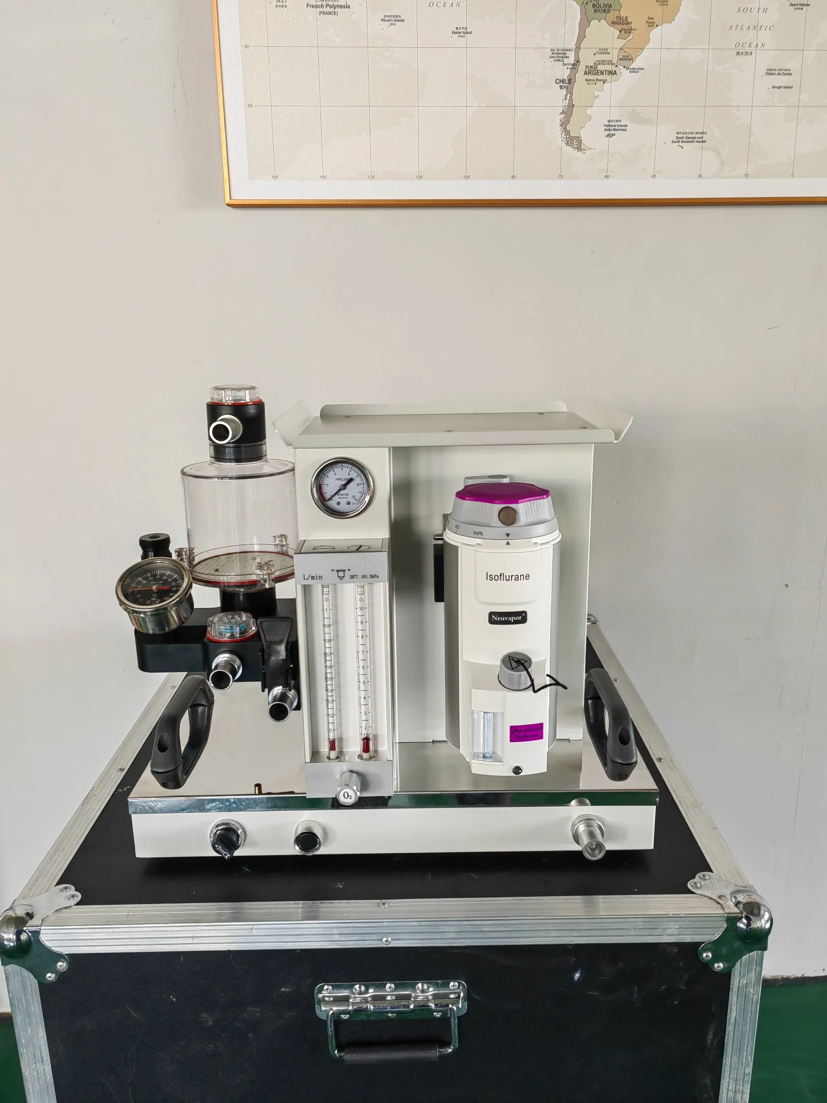 Máquina de Anestesia Móvil y Portátil para Tratamiento Médico Ambulatorio y Remoto