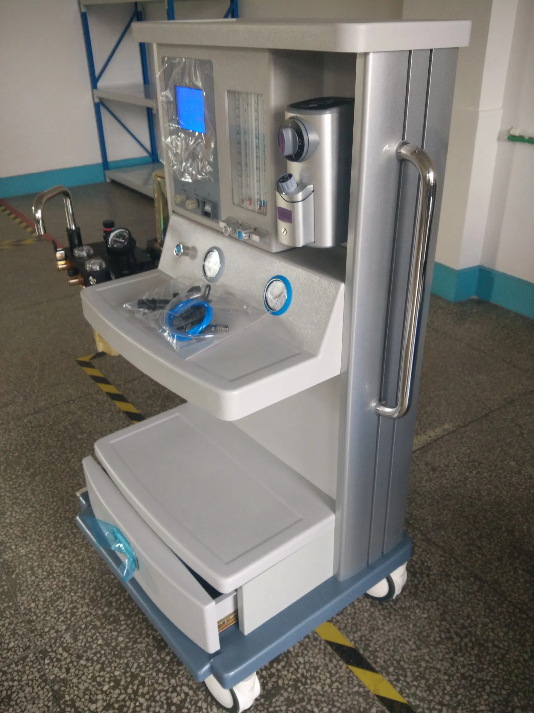 Ltsa12 Ranuras de vaporizar móvil para adultos y pediátricos, máquina de anestesia médica