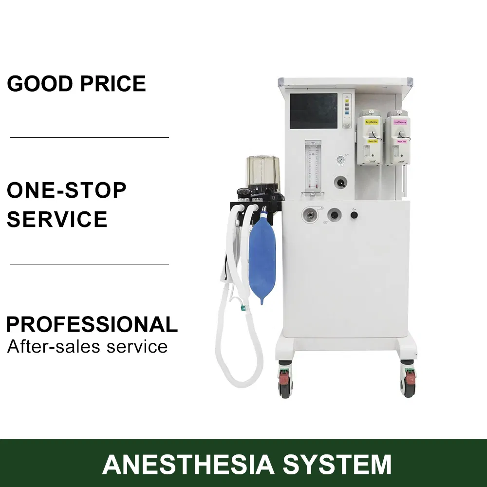 Precio de máquina de anestesia móvil para sala quirúrgica hospitalaria del departamento de anestesiología
