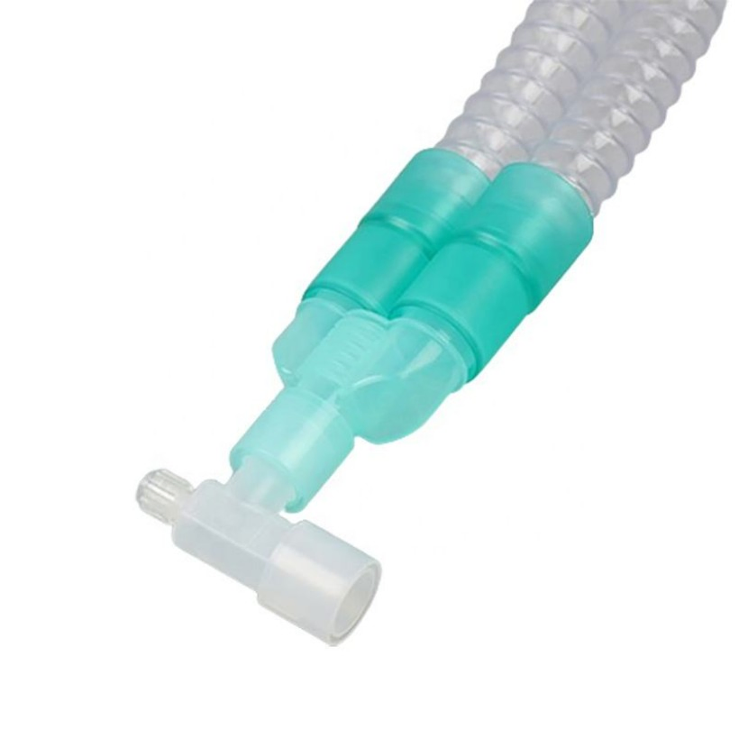 Mejor Calidad Desechable Reforzada Médica Anestesia Ventilación Circuito de Respiración