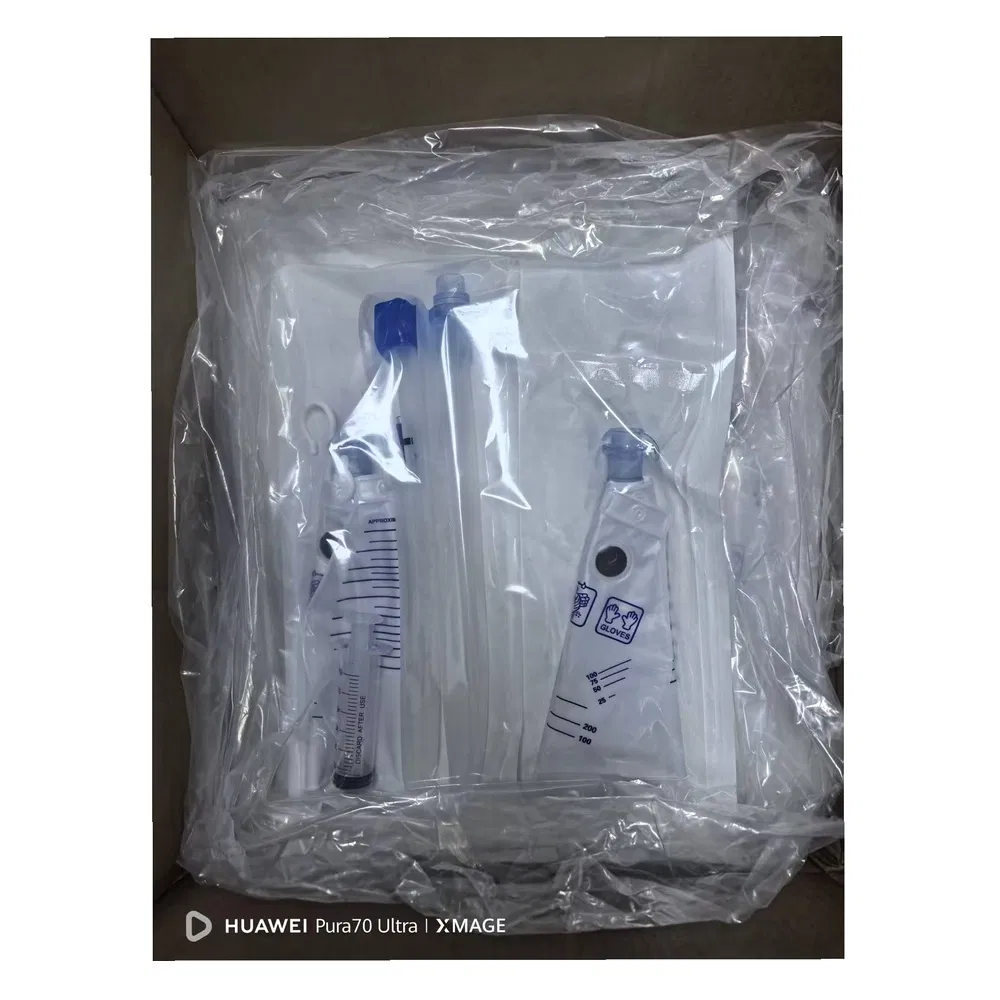 Sistema profesional de gestión fecal de indwelling, bolsa de recolección consumible fabricada en China
