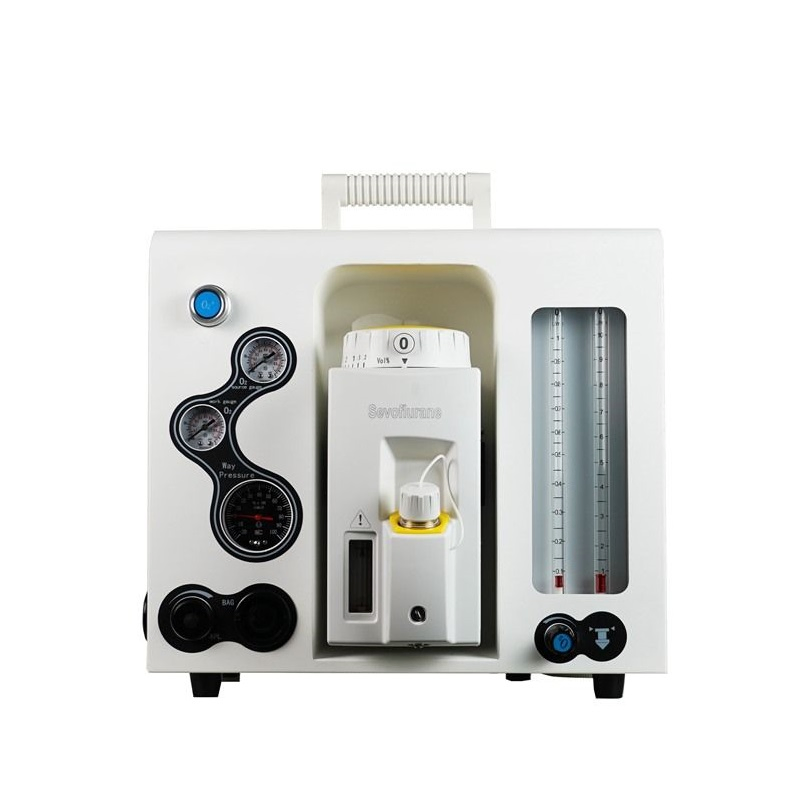 Máquina de circuito de respiración de anestesia veterinaria premium para hospitales y clínicas, proveedor de equipos médicos