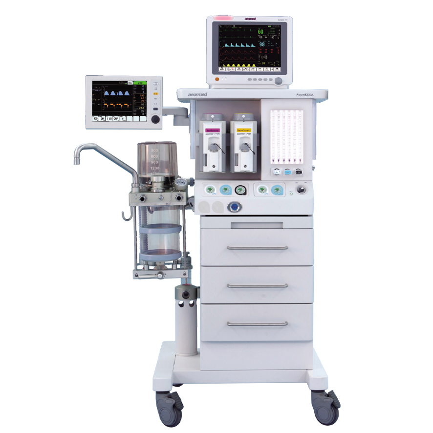 IN-8800A Aeon 8300A Ce Aprobado Anestesia Máquina de Anestesia General Precio Hospital Médico Circuito de Respiración de Anestesia