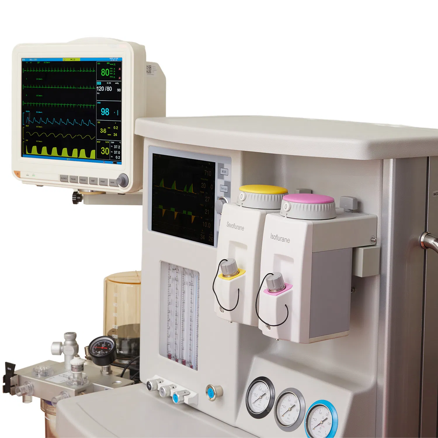 Equipo de Anestesia Médica Hospitalaria Máquina de Anestesia Portátil UCI China Ciye 850