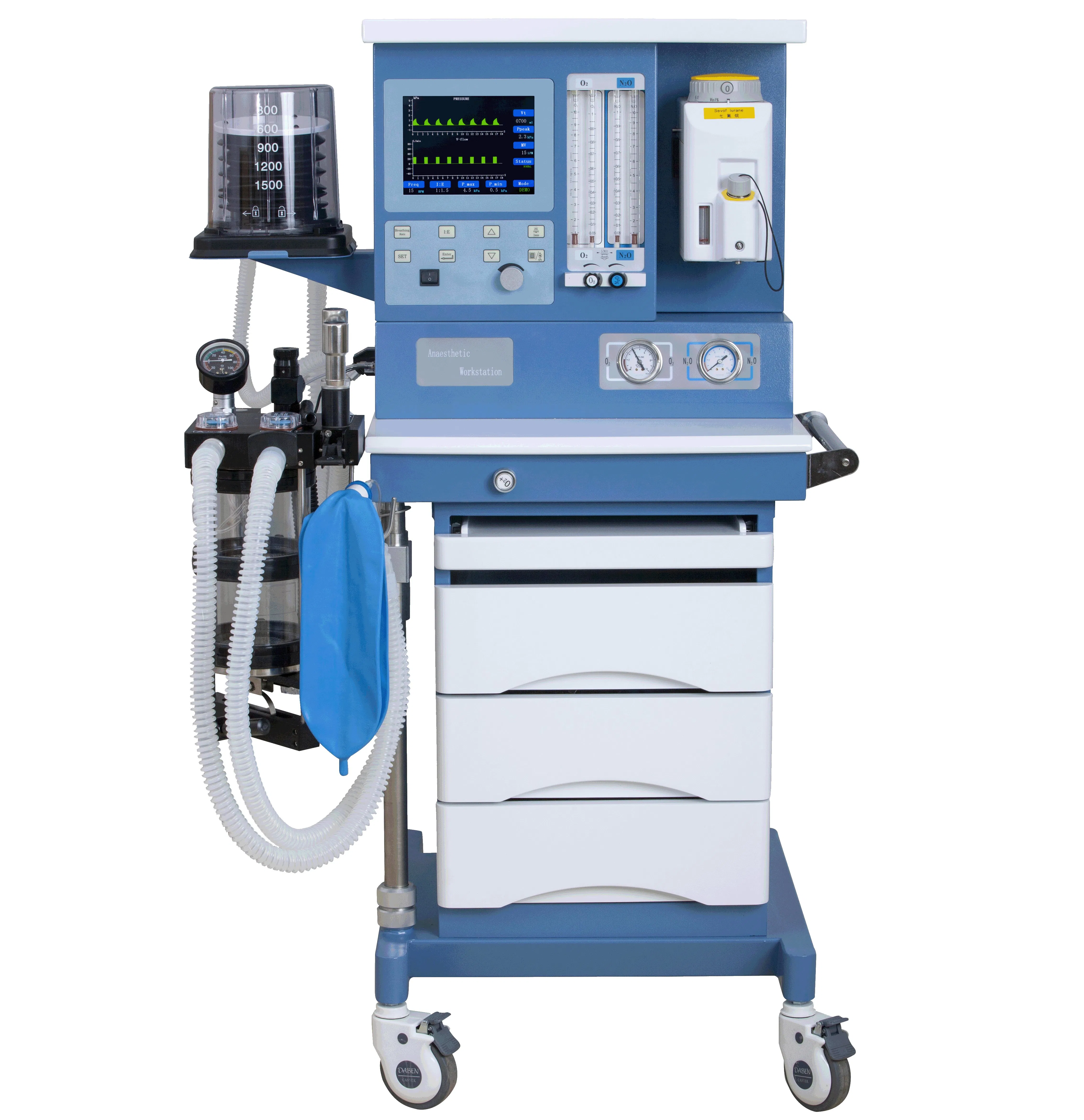 Máquina de Anestesia Máquina de Anestesia General para Operaciones Quirúrgicas