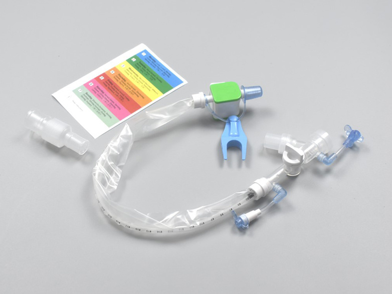 Sistema de succión cerrada para ventilación mecánica prolongada con o sin deslizador ISO CE MDR