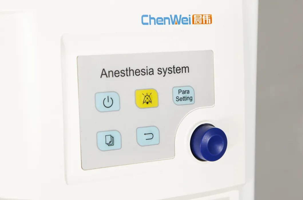 Máquina de Anestesia Vista Frontal