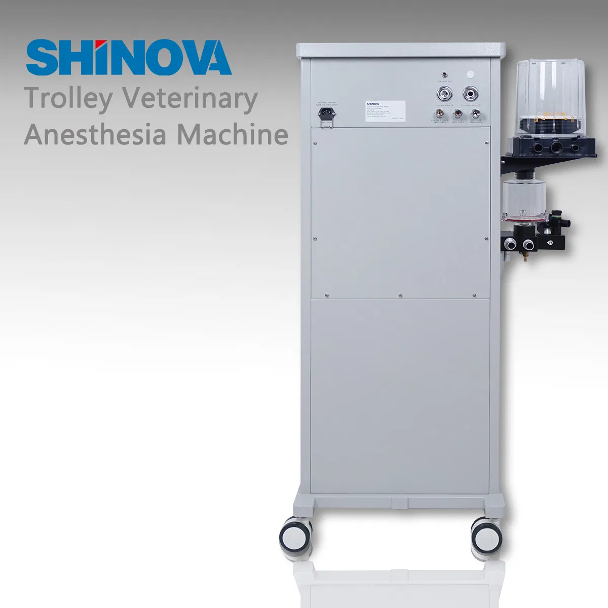 Carro de Hospital Veterinario Anecart-a Máquina de Anestesia Portátil