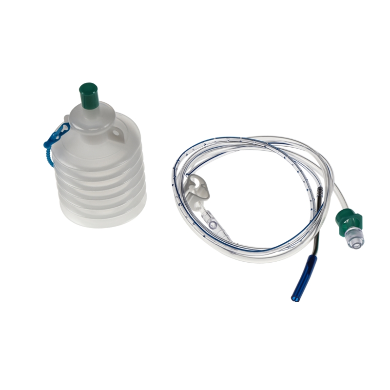 Sistema de drenaje hueco de PVC de grado médico con capacidad 400ml sistema de herida cerrada desinfectante CE certificado de clase I