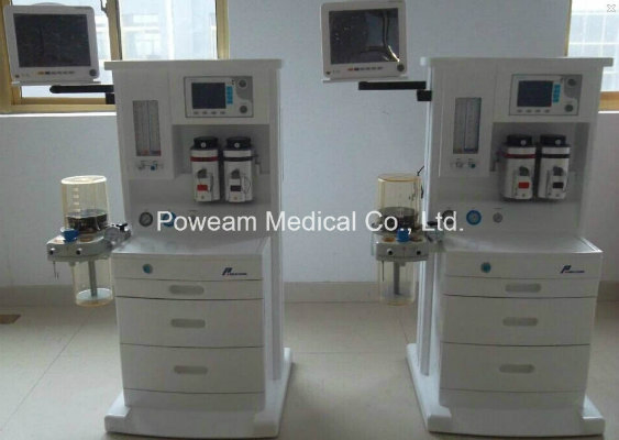 Máquina de Anestesia Móvil para Operaciones Médicas en Hospital Mindray PAS-200A Precio