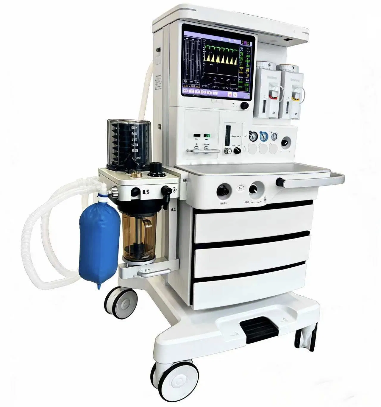 Mt S6200A Hospital Médico Carro de Equipos de Anestesia Máquina de Anestesia Quirúrgica Móvil