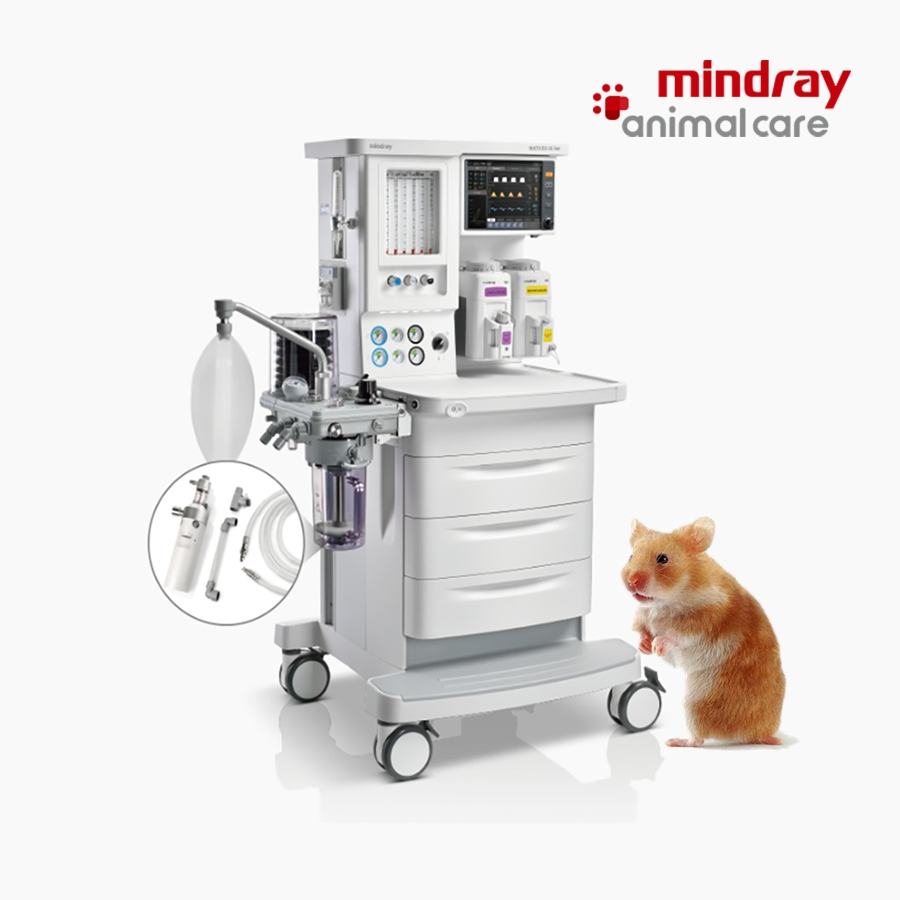 Máquina de Anestesia Veterinaria Más Popular Tipo Carro Mindray Wato Ex-35