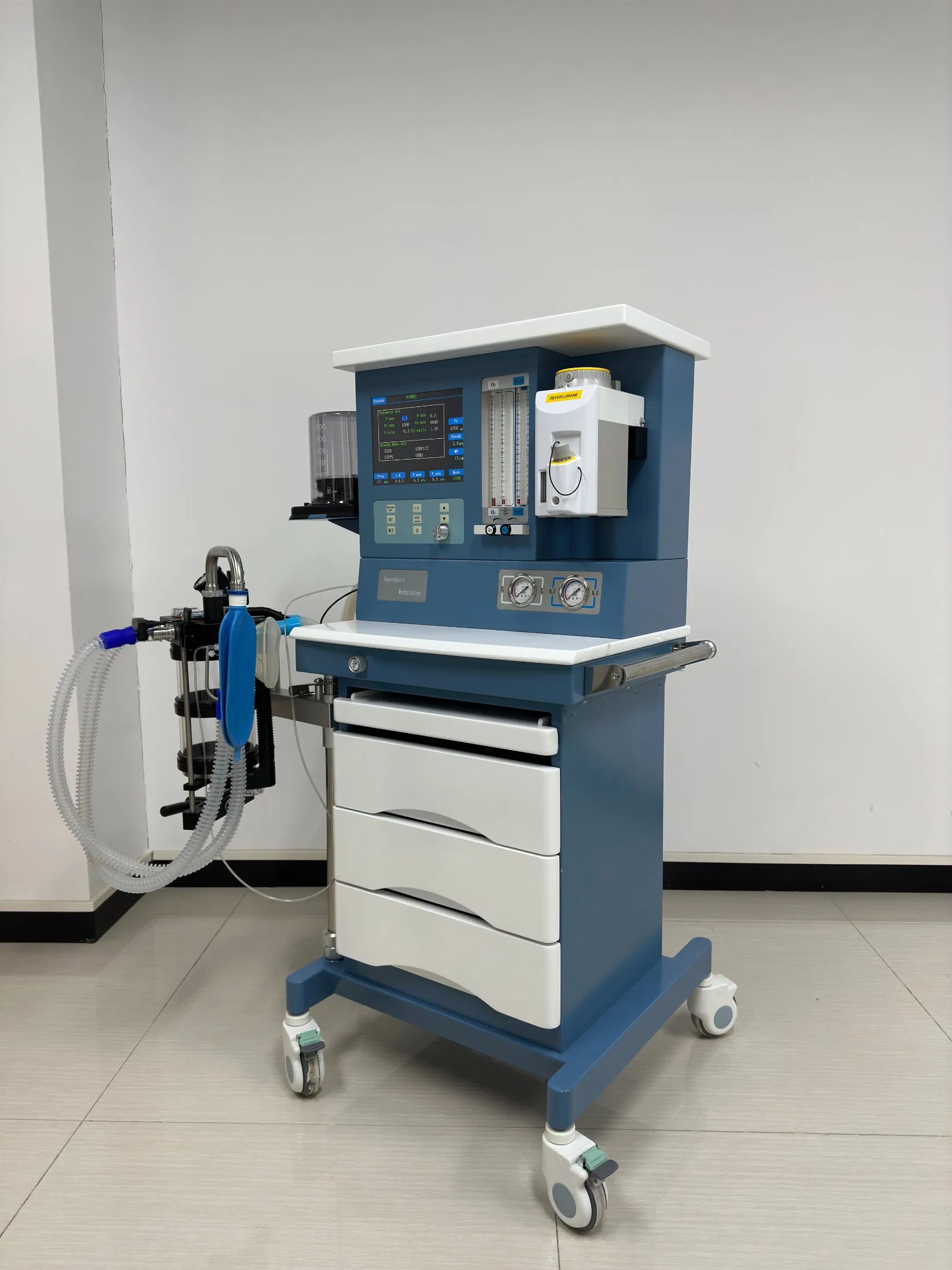 Máquina de anestesia compatible con humanos y resonancia magnética para hospitales y clínicas veterinarias