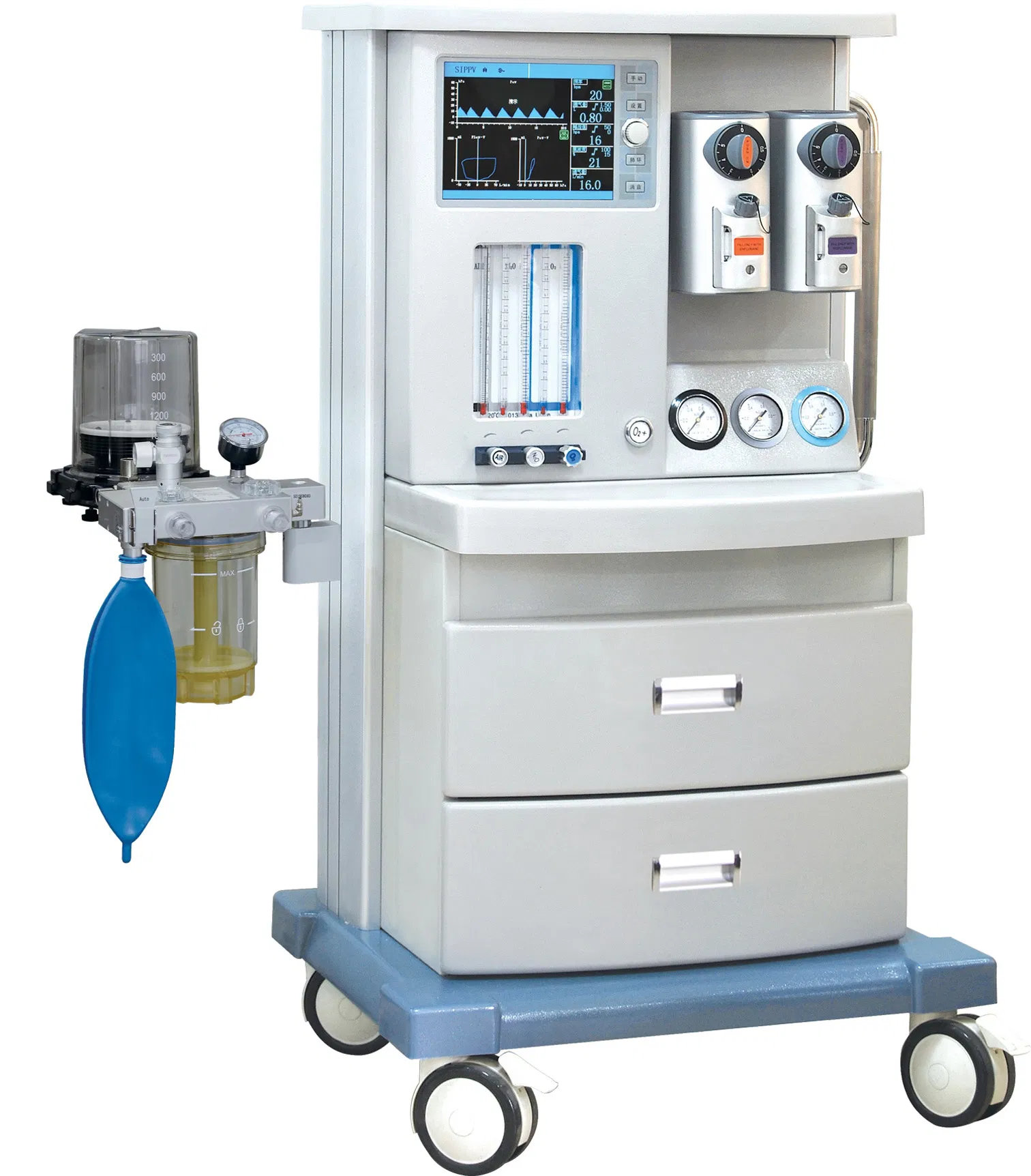 Fabricante Mayorista Máquina de Anestesia de Grado Superior para Hospital UCI Clínica Sala de Operaciones Quirúrgicas