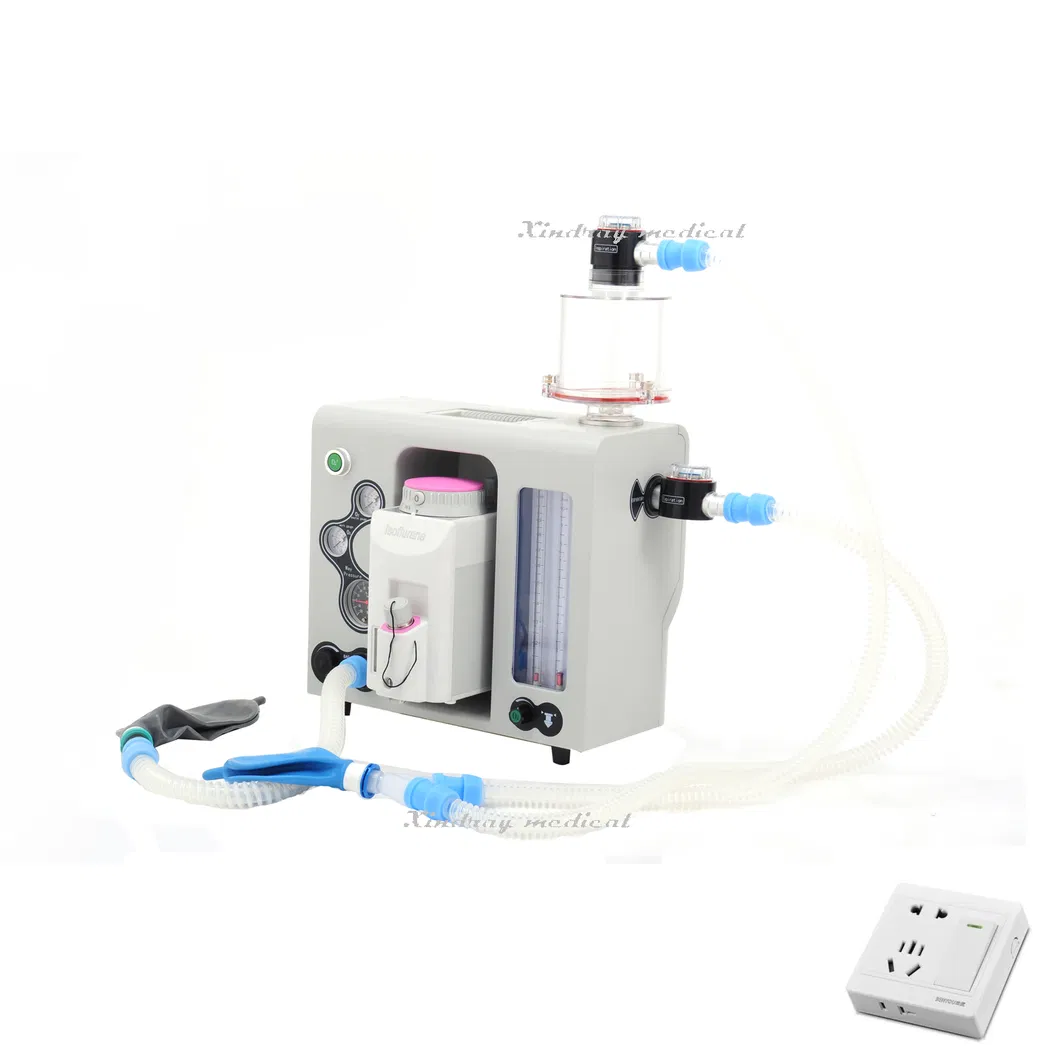 Máquina de anestesia médica portátil