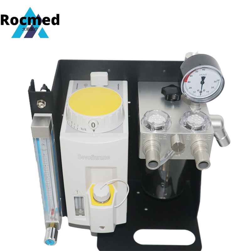 Máquina de Anestesia Veterinaria Móvil y Portátil para Hospital Clínico de Animales Precio / Fabricante Máquina de Anestesia Veterinaria con Ventilador
