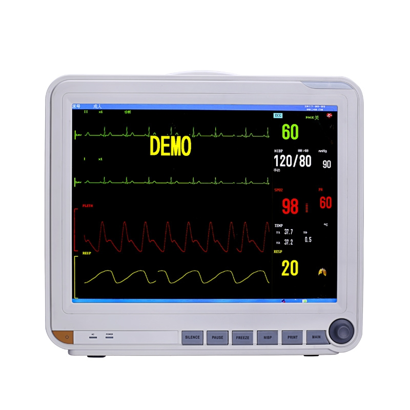 Equipo de monitorización de pacientes para clínica de emergencia quirúrgica hospitalaria con soporte, monitor de UCI para máquina de anestesia