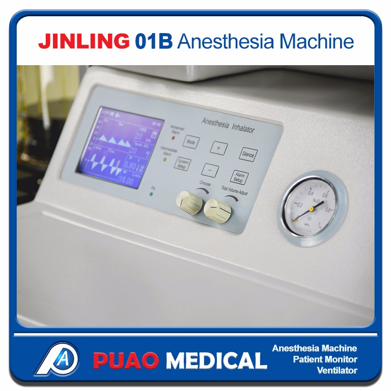 Máquina de anestesia para uso adulto y pediátrico con marca ISO