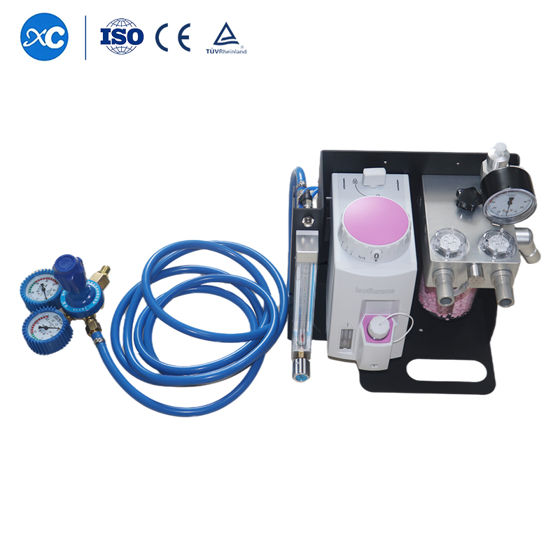 Precio de fábrica máquina de anestesia portátil veterinaria para hospital de UCI médica