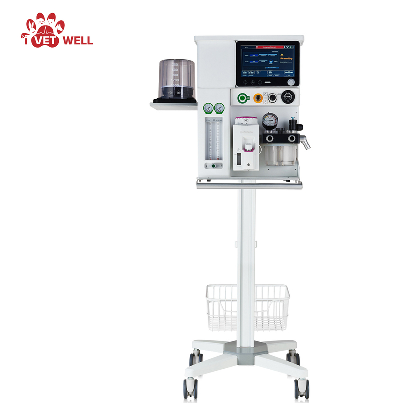 Máquina de Anestesia Portátil Compacta con Ventilador Equipos de Anestesia para Hospital Veterinario Máquina de Anestesia Veterinaria