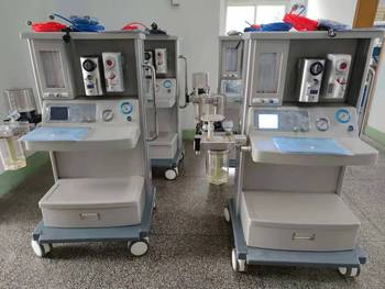 Equipos Médicos Puao Fabricación UCI Hospital Jinling 01b Máquina de Anestesia Quirúrgica Médica
